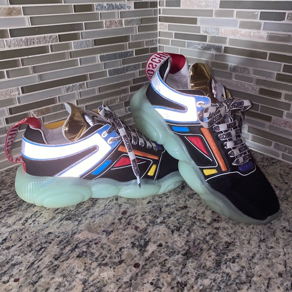 Moschino Shoes Moschino Basket Teddy Moschino Men's Sneaker Size